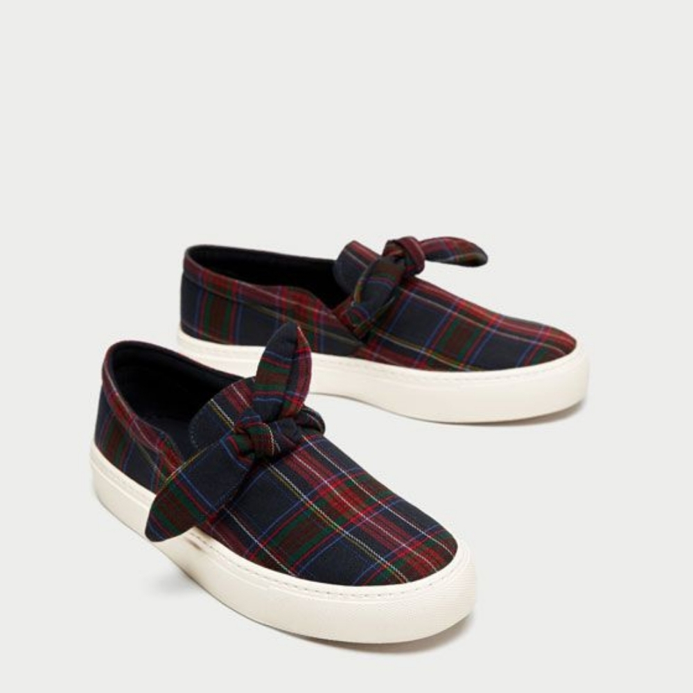 ZARA CANVAS SHOES